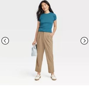 a new day Brown Ankle Pants Sz 18